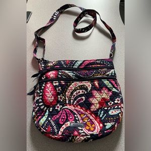 Vera Bradley Multi Coloured Quilted Paisley Bag